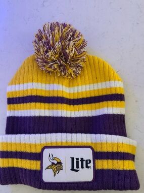Minnesota Vikings x Miller Lite Beanie